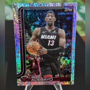 2025-26 Topps Flagship - Bam Adebayo #75 Holofoil Miami Heat